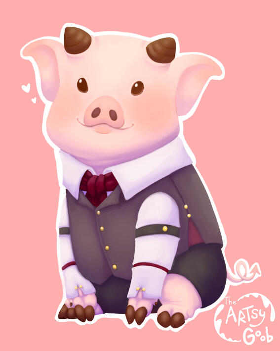 Fancy little Nykk pig